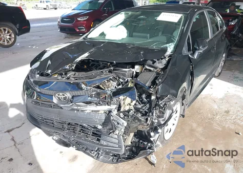 2025 Toyota Corolla Le z USA, uszkodzony, nr VIN 5YFB4MDE5SP326086